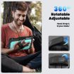 Samsung Galaxy Tab S10 FE+ Silicone Hybrid Case with Strap - Light Blue - 7