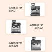 Barsetto Coffee Grinder Powder Blowing Bean Bin Storage Container Black - 5
