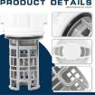 Samsung Washing Machine Drain Pump Filter DC97-16991B White Grey - 3