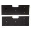 2pcs Black Sponge Filter for GE Profile Washer Dryer WH01X35719 - 1