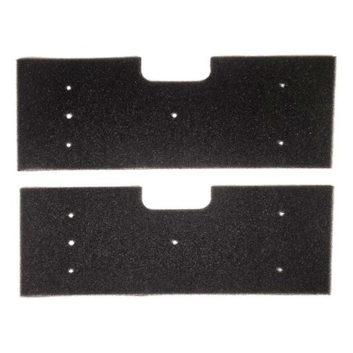 2pcs Black Sponge Filter for GE Profile Washer Dryer WH01X35719 - 1