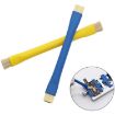 Anti Static Yellow Motherboard IC Dust Brush - Clean Hard Bristles - 4