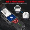 KONNWEI KW700 Car Battery Tester 12V/24V with Printer, 2.8" Screen - 3