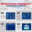 KONNWEI KW700 Car Battery Tester 12V/24V with Printer, 2.8" Screen - 9