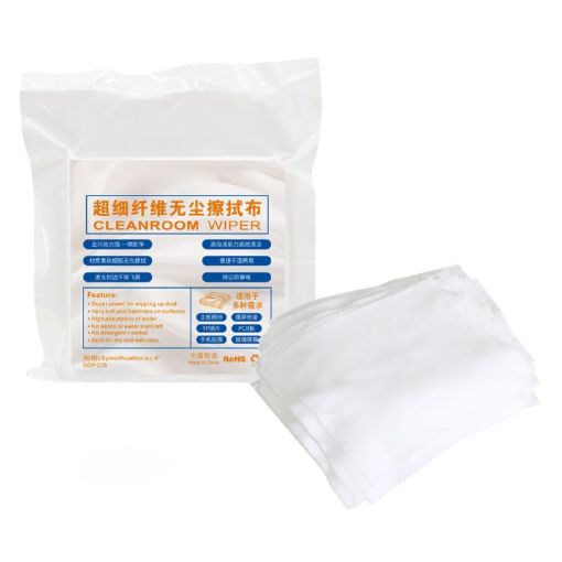 50 in 1 Anti-static 4" Ultra-fine Dust-free Wiping Cloth - 1