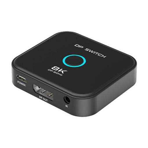 FJGEAR FJ-8K201DP 8K 60Hz DP One-way Switch US Plug - 1