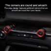 Mazda Axela CX-30 2020-2022 Red Control Knob Decorative Rings 2pcs - 3