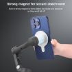 Magnetic MagSafe Adapter Phone Holder for DJI Osmo Mobile 6/7/7P Silver - 6