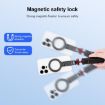 Flymile Magnetic Phone Tripod Mount MagSafe Adapter, Folding Cold Shoe - 8