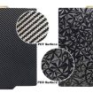 3D Printer Build Plate 257x257mm PET Carbon Fiber PEO Diamond Film - 2