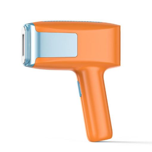 Sapphire Ice Sense Hair Removal Device, Painless, UK Plug, Orange - 1