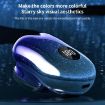 WG-P10X Gradient Blue Rechargeable LED Display Electric Shaver - 9
