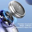 WG-P10X Silver Portable Rechargeable LED Display Electric Shaver - 3