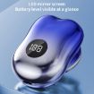 WG-P10X Green Portable Rechargeable LED Display Electric Shaver - 4