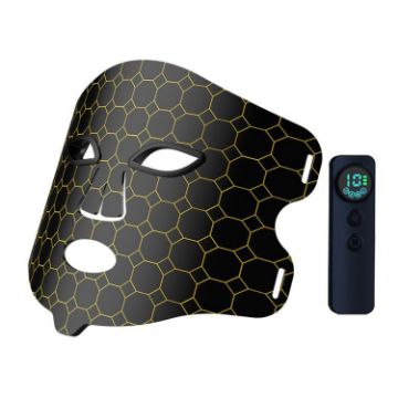 Vibration Massage Photon Mask - WG-B-M03 Facial Beauty Device, US Plug - 1