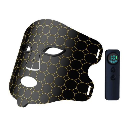 Vibration Massage Photon Mask - WG-B-M03 Facial Beauty Device, US Plug - 1