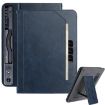ZTE nubia RedMagic Nova Leather Tablet Case Wristband Dark Blue - 1