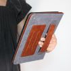 Techo Megapad 11 2024 Leather Wristband Tablet Case - Brown - 6