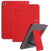Samsung Galaxy Tab S6 Lite 10.4 Red Leather Wristband Tablet Case - 1