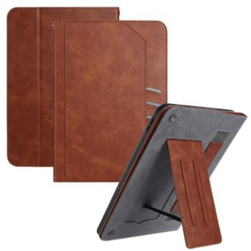Samsung Galaxy Tab Active5 2024 Leather Wristband Case - Brown - 1