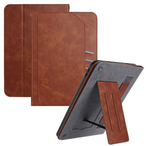 Samsung Galaxy Tab Active5 2024 Leather Wristband Case - Brown - 1
