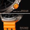 JOYROOM JR-FV2 Smart Watch, Bluetooth Call, Health Monitor, Orange - 7