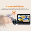 ESCAM C88 4.3" 1080P WiFi Video Doorbell with Night Vision & Audio (Black) - 3