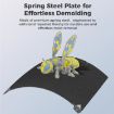 Creality K2 Plus 3D Printer Build Plate - Black Double-sided PEI Sheet - 4