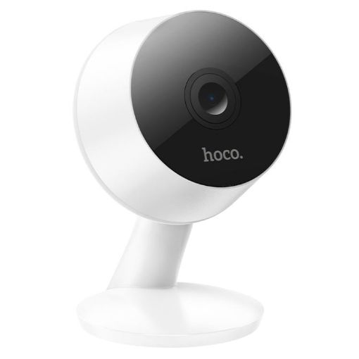 hoco D3 3MP 2.4G WiFi Indoor HD Camera EU Plug - Card Design - 1