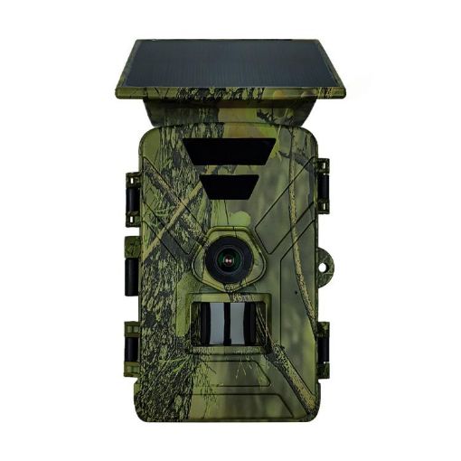 5K HD Night Vision Hunting Camera with Solar Panel - PR903G EU Version - 1