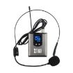 XTUGA A1 UHF Wireless Headset Lavalier Mic System with Bodypack (Black) - 5