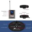 XTUGA A1 UHF Wireless Headset Lavalier Mic System with Bodypack (Black) - 6