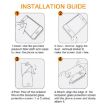 Redmi 13C 4G/5G Tempered Glass Film 10pcs 0.26mm 9H 2.5D Aluminum - 6