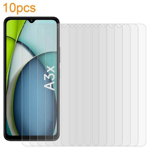 Redmi A3x 10pcs 0.26mm 9H 2.5D Aluminum Tempered Glass Film - 1