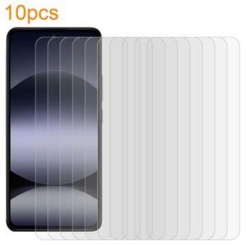 Redmi Note 14 4G Tempered Glass Film 10pcs - 0.26mm 9H 2.5D Aluminum - 1