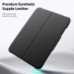 iPad 2025/2022 Honeycomb Magnetic Rotation Leather Case - Blue - 2