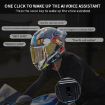 SOMAN M6-Soft Mic Motorcycle Helmet Bluetooth Headset Stereo Voice - 9