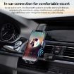 USB Car FM Transmitter Wireless Bluetooth Receiver - Black - 4