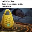 Yellow Car Ultrasonic Mosquito & Mouse Repellent - Multifunctional Device - 8