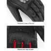 SOMAN MG21 XL Black Motorcycle Sheepskin Carbon Fiber Off-road Gloves - 9