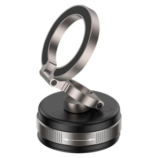 D1X Vacuum Magnetic 360 Rotating Car Holder - Tarnish Finish - 1