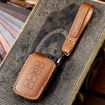 Toyota North American 2+1-Button C012 Cowhide Car Key Cover (Brown) - 2