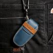 Volvo XC60/XC90/S90 6-Button Car Key Cover - Brown Cowhide C047 - 8