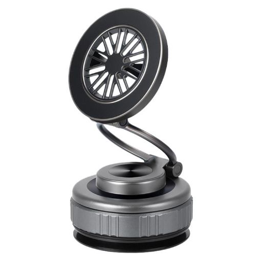 G511 360 Rotating Magnetic Car Phone Holder - Vacuum Adsorption (Tarnish) - 1