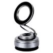 G512 Silver Magnetic Car Phone Holder - Multifunctional Vacuum Design - 1