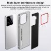 Xiaomi 15 Camera Design Diamond Texture Leather Phone Case Red - 4