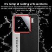 Xiaomi 15 Pro Red Diamond Texture Leather Camera Design Phone Case - 8