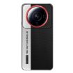 Xiaomi 12S Ultra Camera Design Leather PC Case - Black, Diamond Texture - 1
