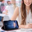 Redmi 13C 4G Global Leather Phone Case with Hand Strap - Red - 5