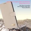 Redmi 13C 4G Global Leather Phone Case with Hand Strap - Apricot - 4